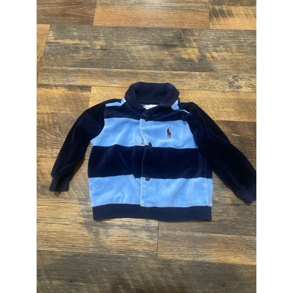 Ralph Lauren velcour jacket size 9mo